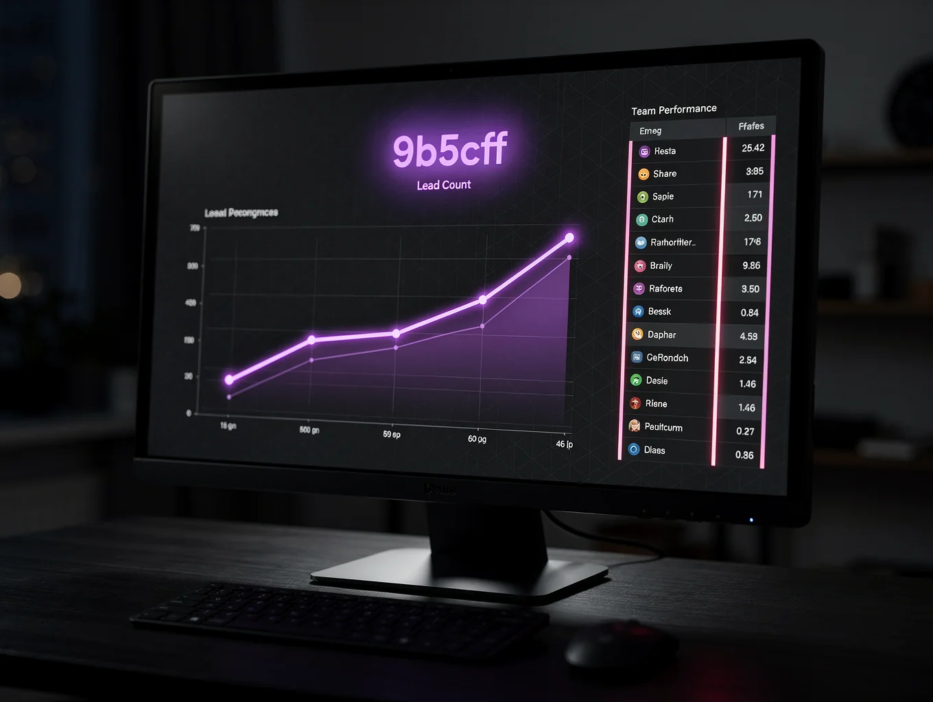 Operations console displaying sprint metrics and team capacity workflows